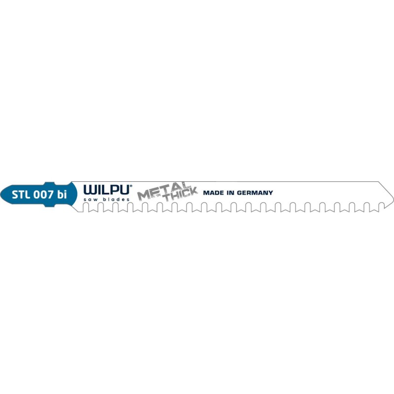 Lames pour scie sauteuse Wilpu STL 007 bi; 5 unités