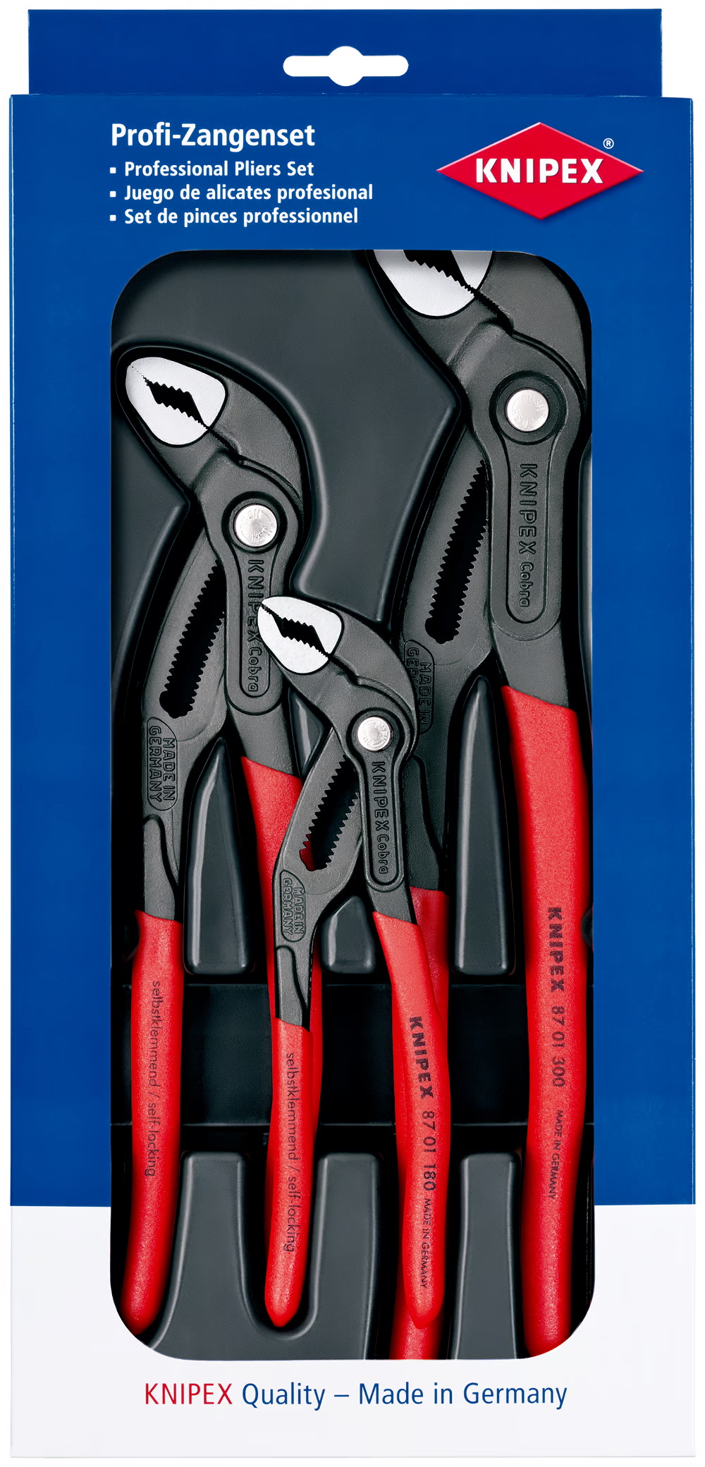 Set de pinces Knipex 002009V02; 3 unités