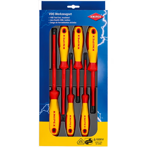Ensemble de tournevis Knipex 002012V01; 6 unités