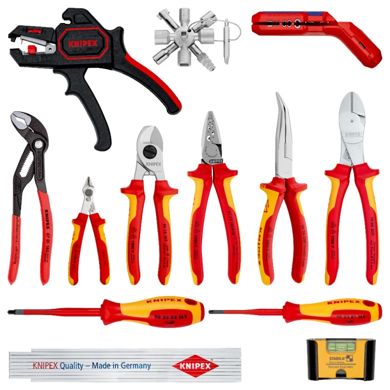 Ensemble d'outils Knipex 002090V02; 13 unités