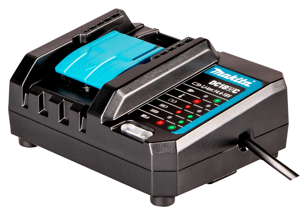 Chargeur de charge lent Makita DC18WC; 14,4-18V; Li-lon