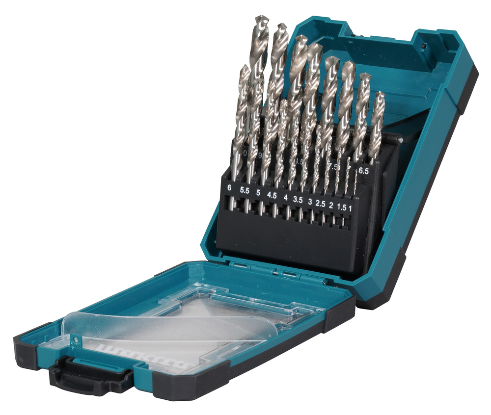 Jeu de forets en métal Makita D-78352; 1-10 mm; 19 unités
