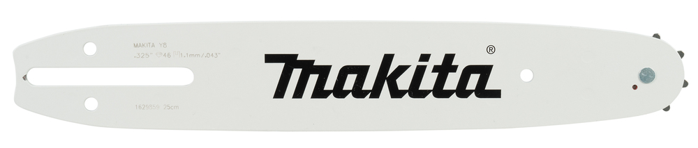 Rail de guidage pour tronçonneuse Makita 191T85-8; 10''; 25 cm; .325''; 46; 1,1 mm