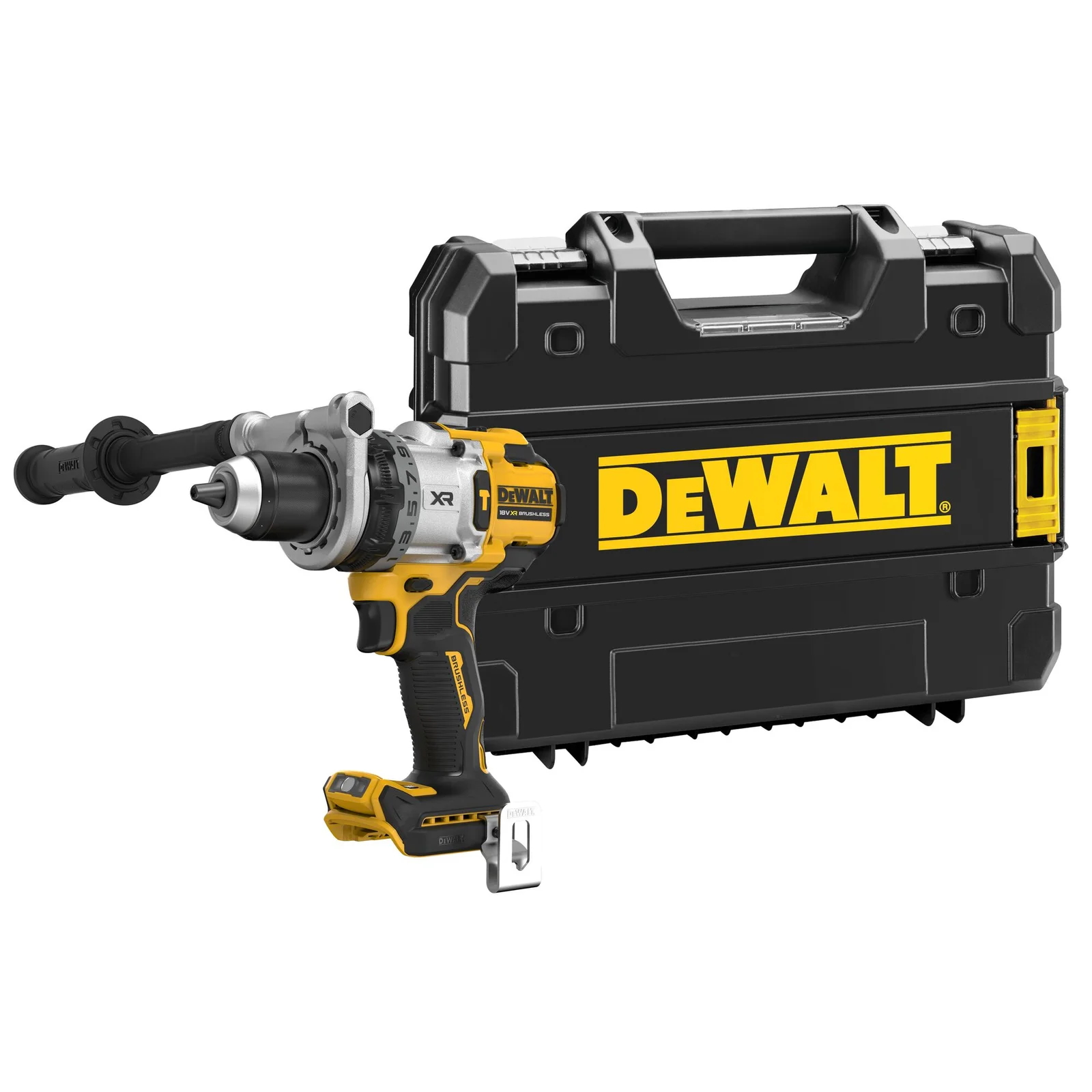 Perceuse à percussion sans fil DeWalt DCD1007NT-XJ; 18 V (sans batterie et chargeur)