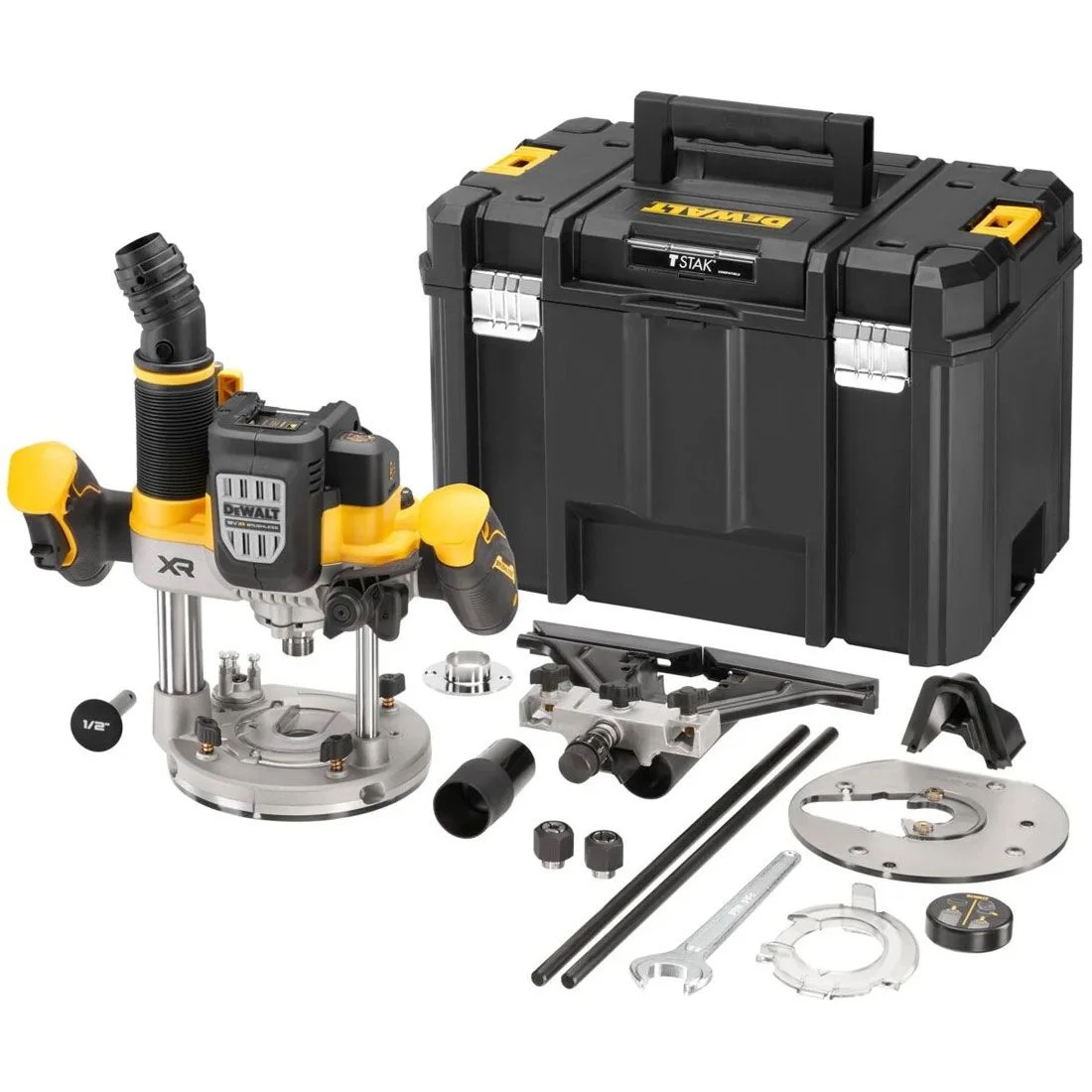 Routeur DeWalt DCW620NT-XJ; 18 V (sans batterie et chargeur)