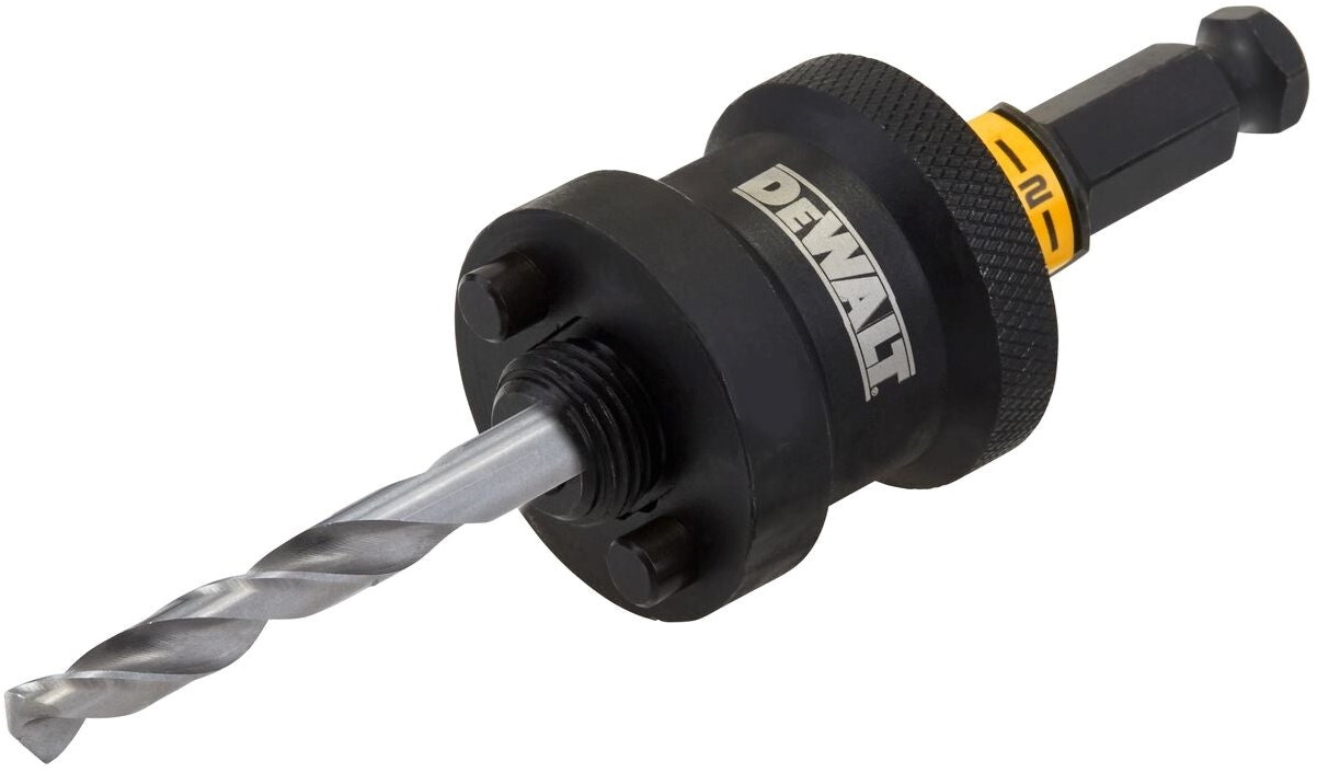 Adaptateur de changement de puissance DeWalt DT20625-QZ; HEX 1/2'' + Foret pilote