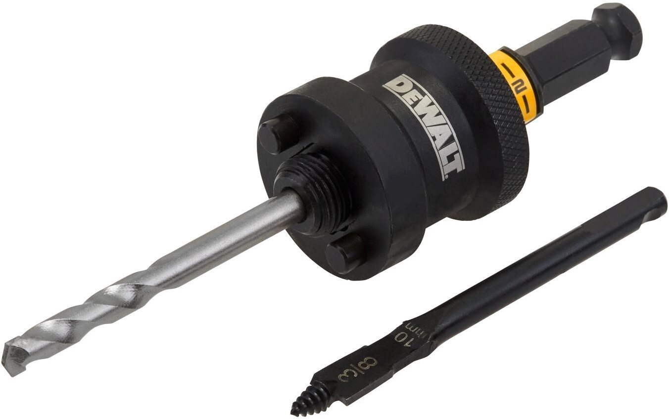 Adaptateur de changement de puissance DeWalt DT20631-QZ; HEX 1/2'' + Foret pilote