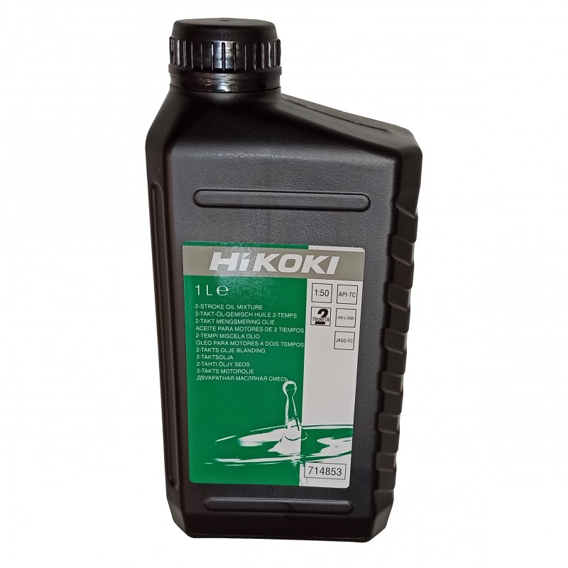 Mélange d'huile pour mélange de carburant pour moteurs à deux temps Hikoki 714853; 1...