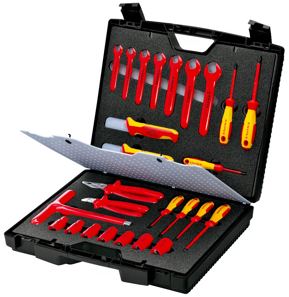 Ensemble d'outils Knipex 989912; 26 unités