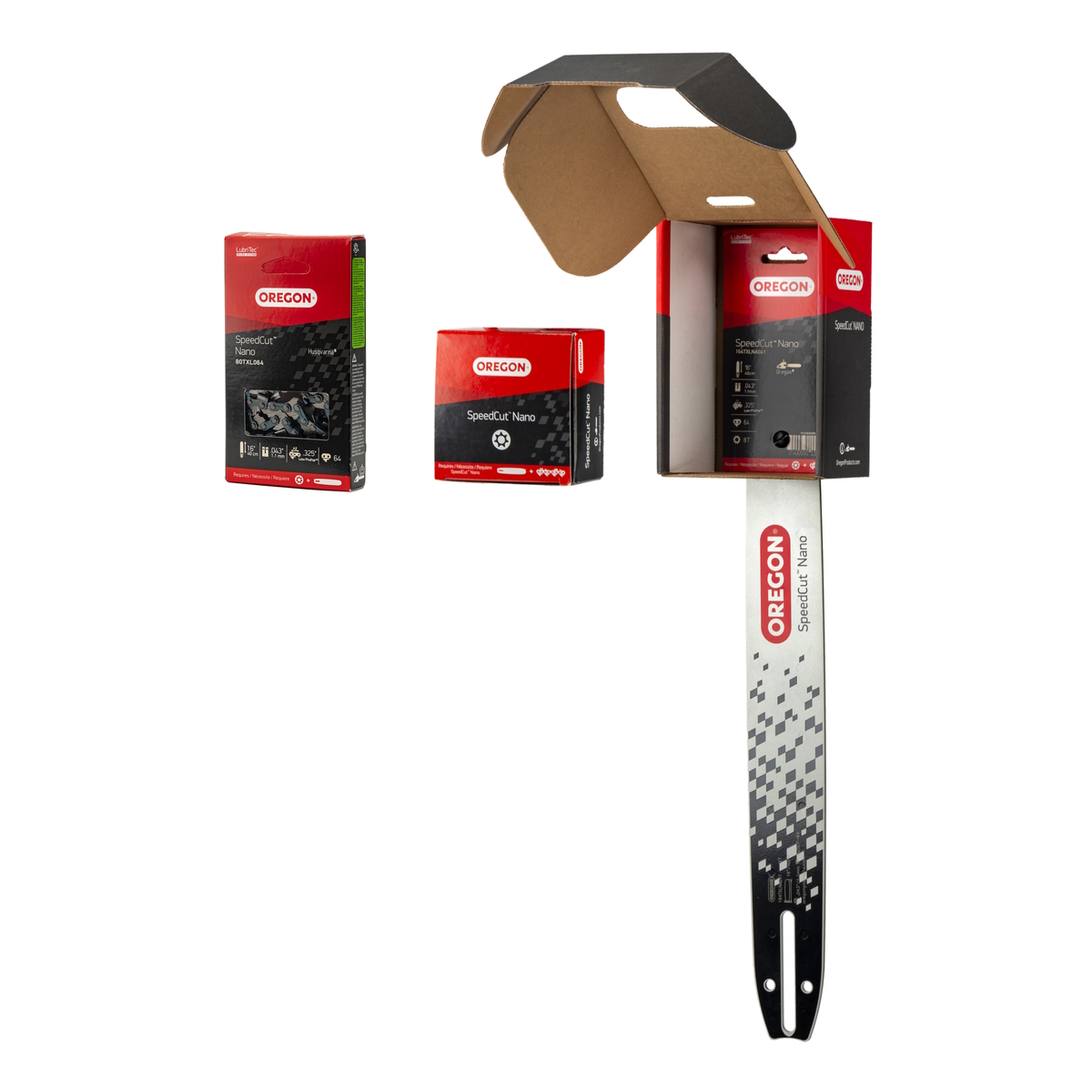 Set d'accessoires pour tronçonneuse Oregon 637262; 14''; 35 cm; .325; 59; 1,1 mm