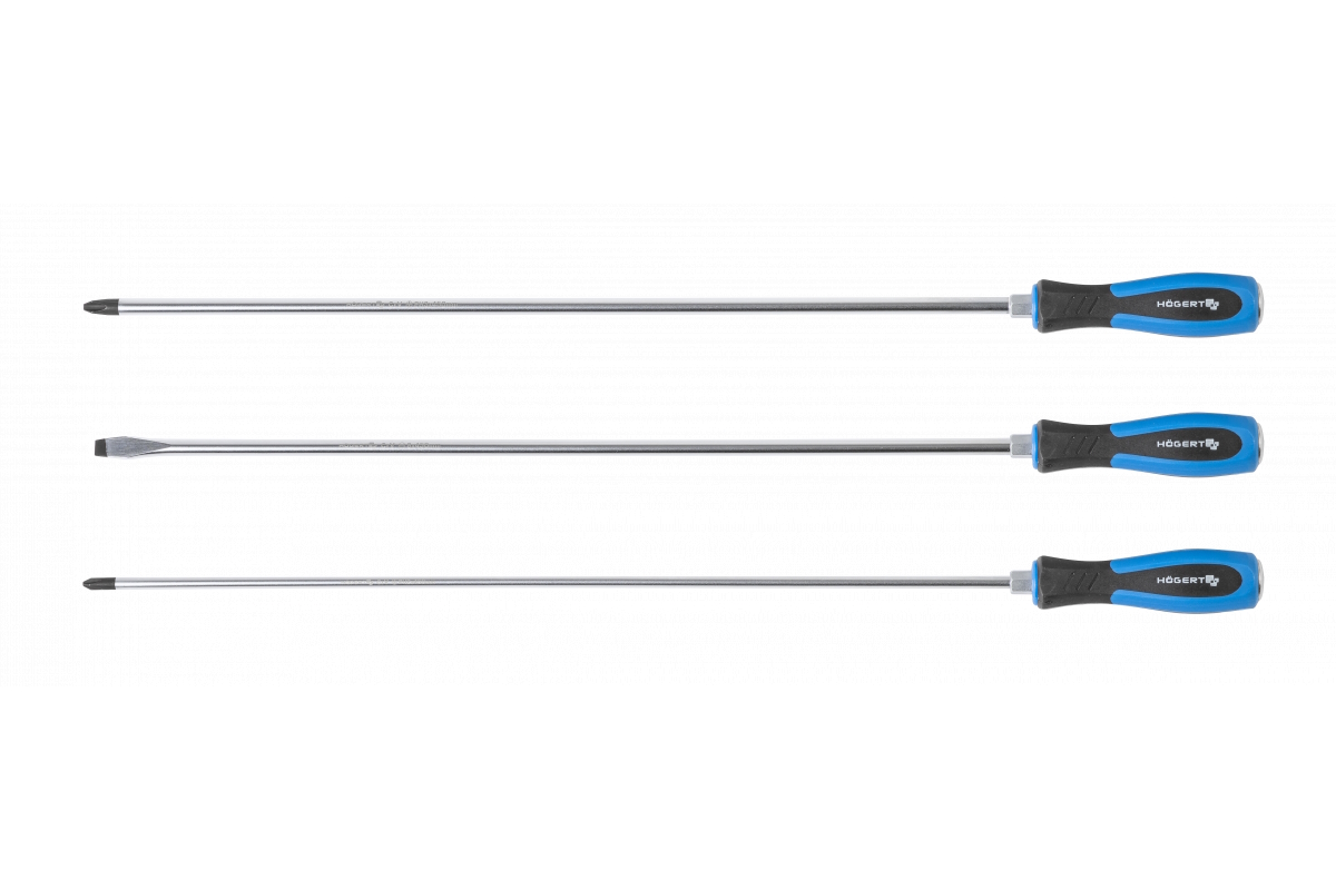 Ensemble de tournevis Hogert HT1S084; 3 unités