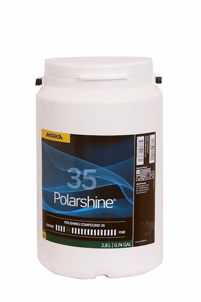 Pâte à polir Mirka Polarshine 35; 2,8 l