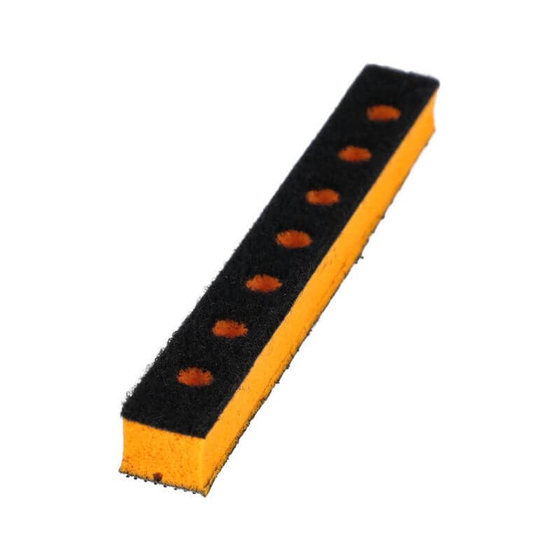 Tampon d'interface de protection de profil de cannelure Mirka 8294751010; 12,5x100 mm; 12 unités