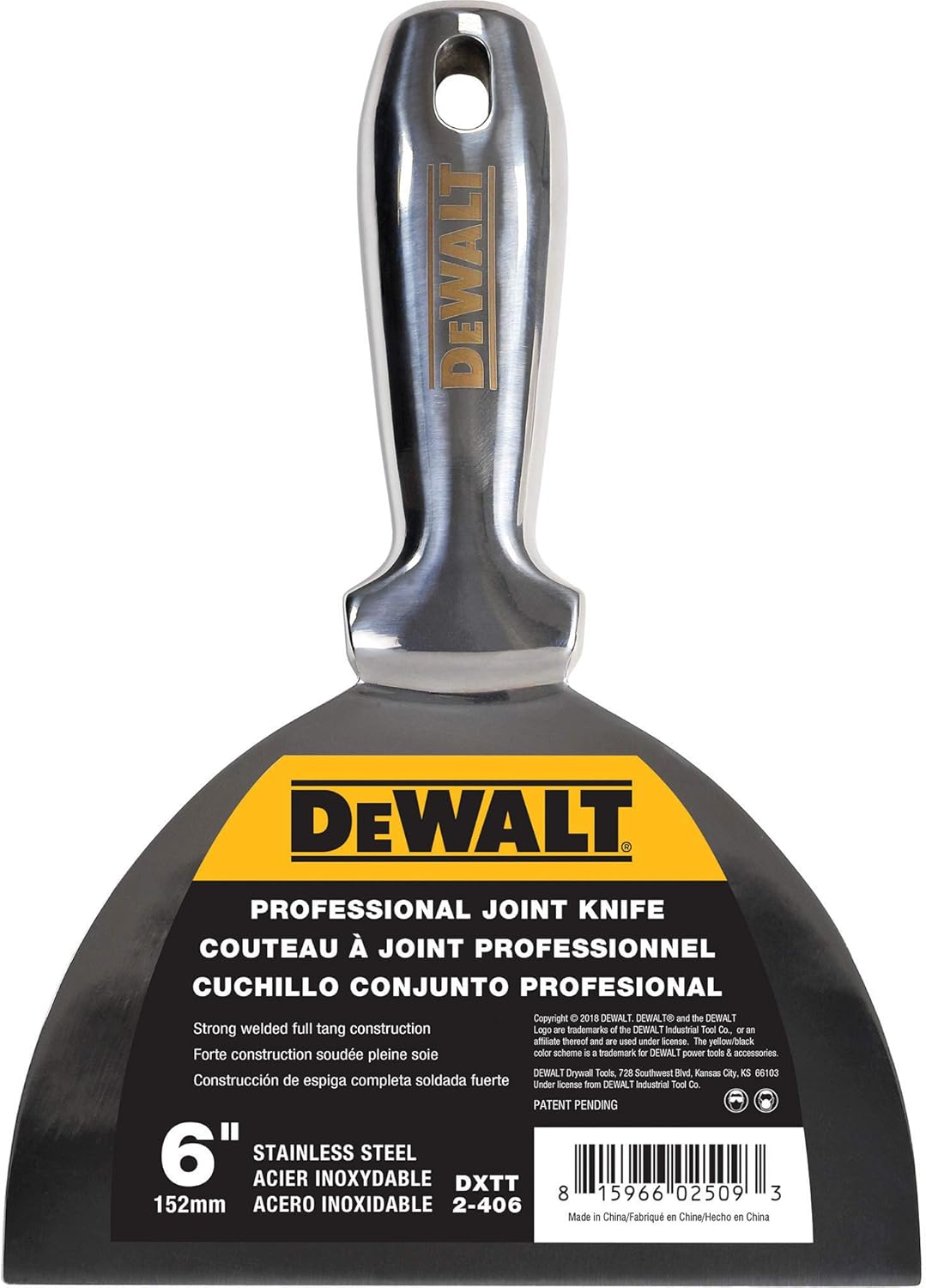 Spachtel DeWalt 2-406; 152 mm