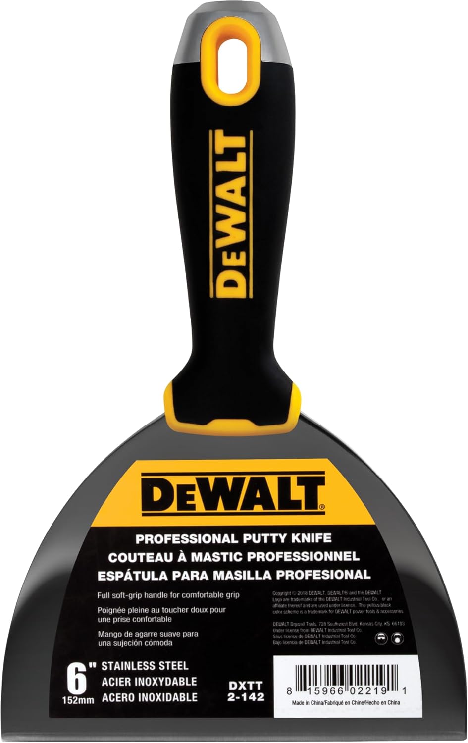 Spachtel DeWalt 2-142; 152 mm