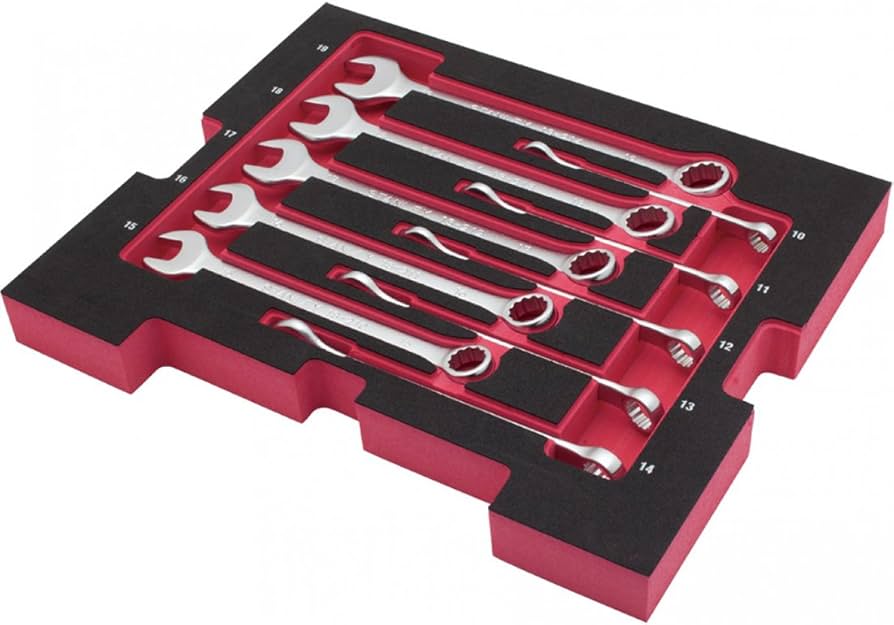 Ensemble de clés à anneau Stanley FMHT0-74298; 10-19 mm; 10 unités