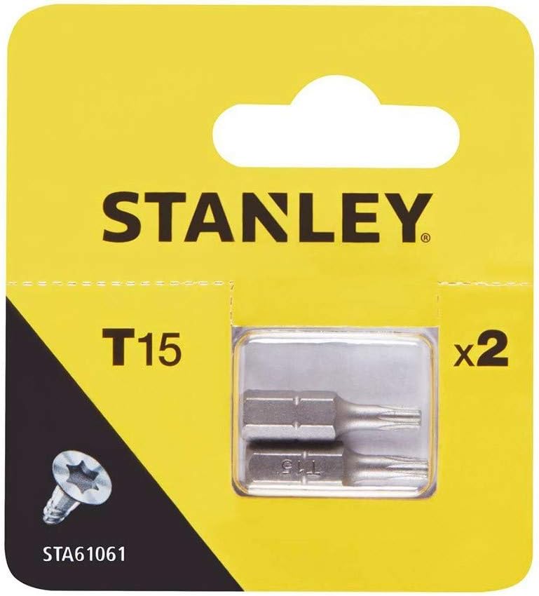 Peu de tournevis Stanley STA61061-XJ; T15; 2 unités