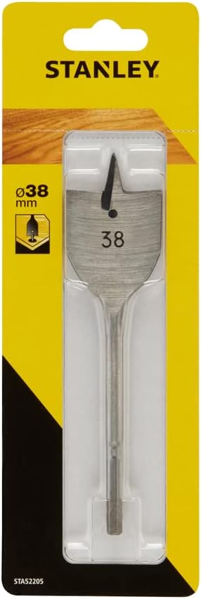 Foret de forme à plumes pour le bois Stanley STA52205-QZ; 38x154 mm