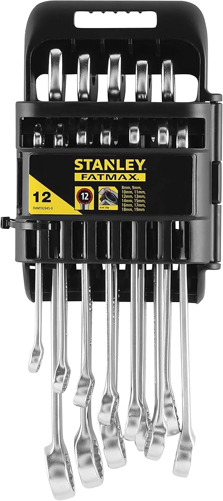 Ensemble de clés à anneau Stanley FMMT82845-0; 12  unités