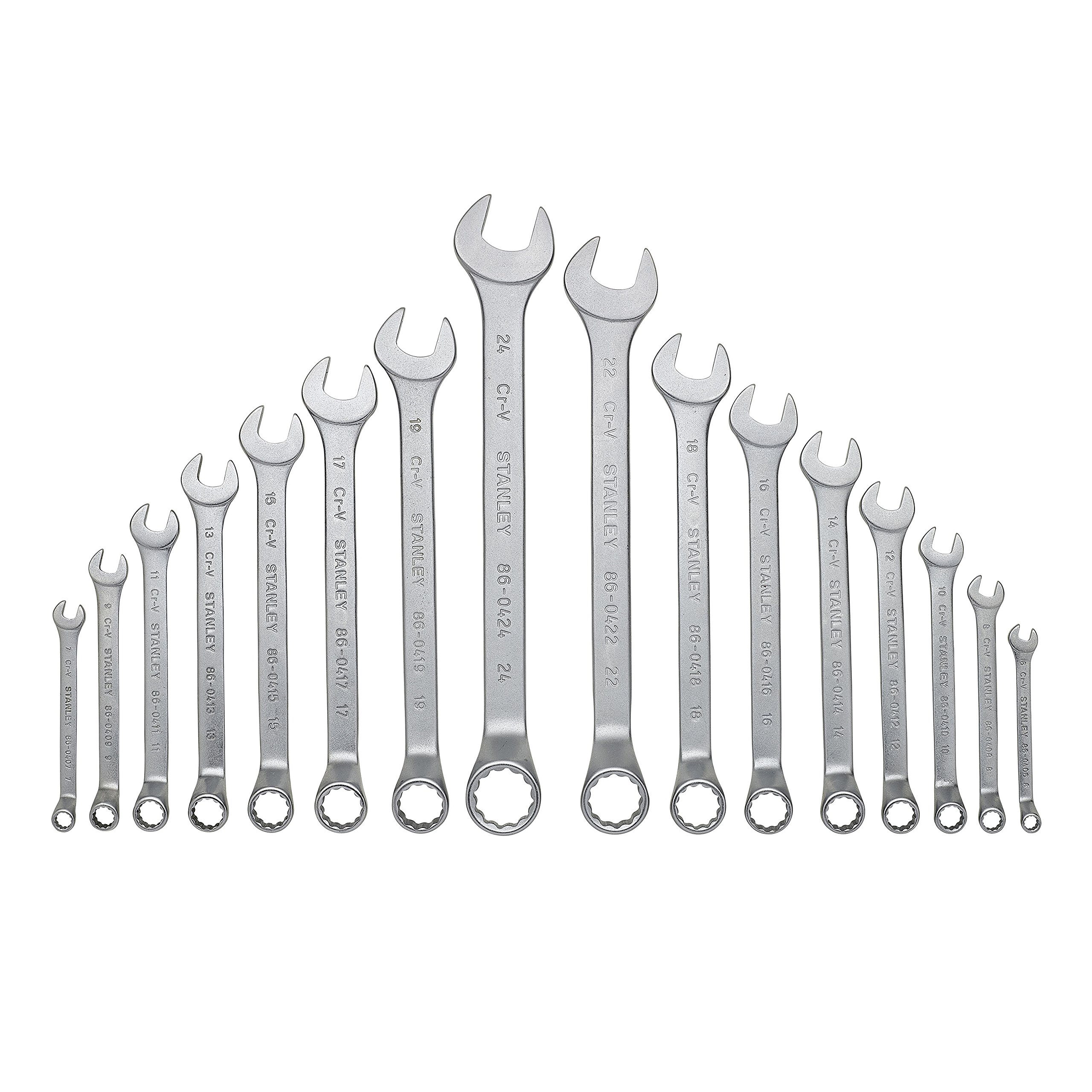 Ensemble de clés combinées Stanley STMT1-74178; 16  unités