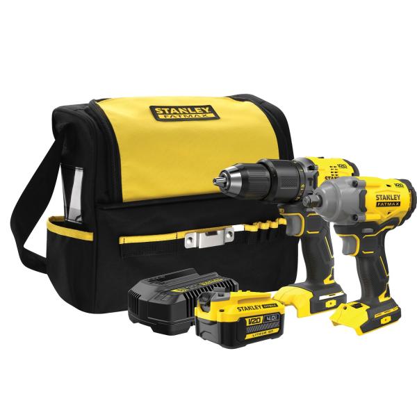 Ensemble d'outils Stanley SFMCK217M1S-QW (SFMCD715 + SFMCF920); 18 V; 1x4,0 Ah accu.