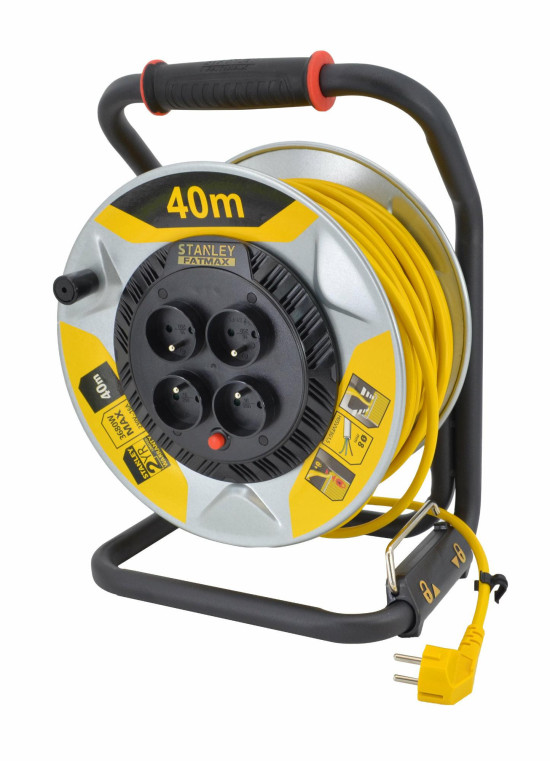 Rallonge électrique Stanley ST-SXECDM2RBVE; 40 m; 3x1,5 mm