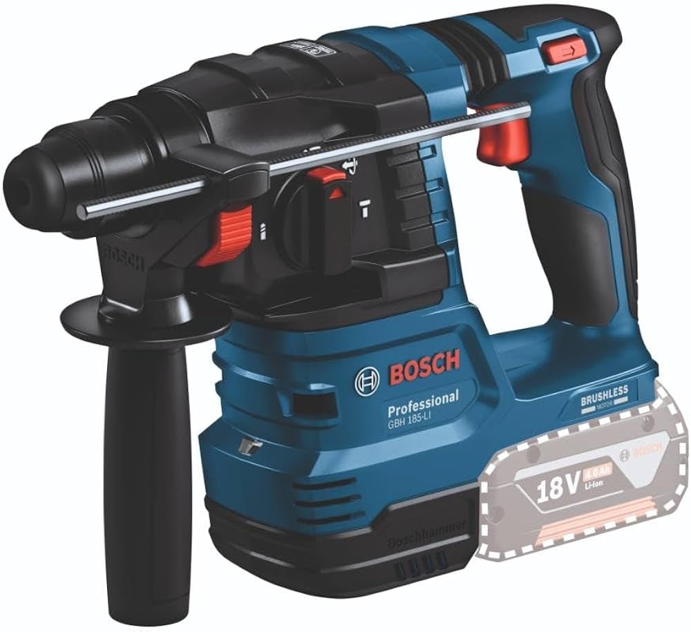Marteau perforateur Bosch GBH 18V-18 Professional; 1,5 J; SDS plus (sans batterie et chargeur)