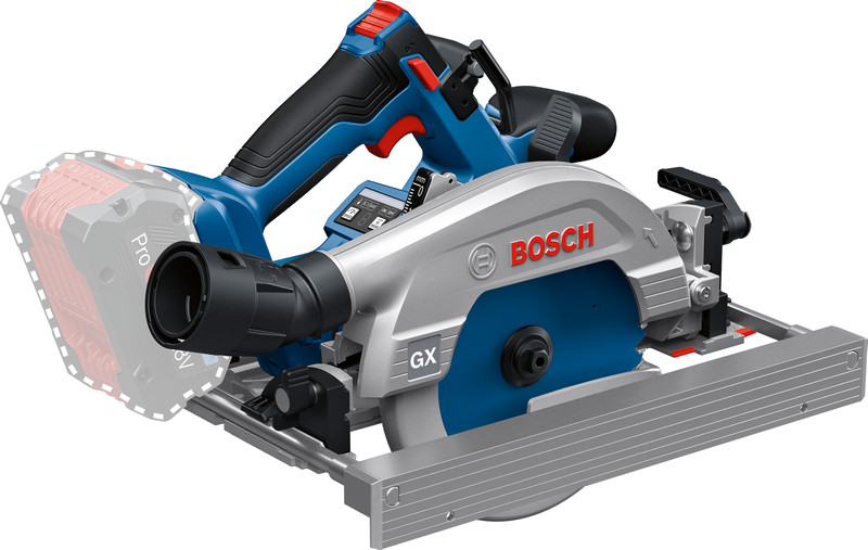 Scie circulaire sans fil Bosch GKS 18V-57-2 GX Professional; 18 V  (sans batterie et chargeur)