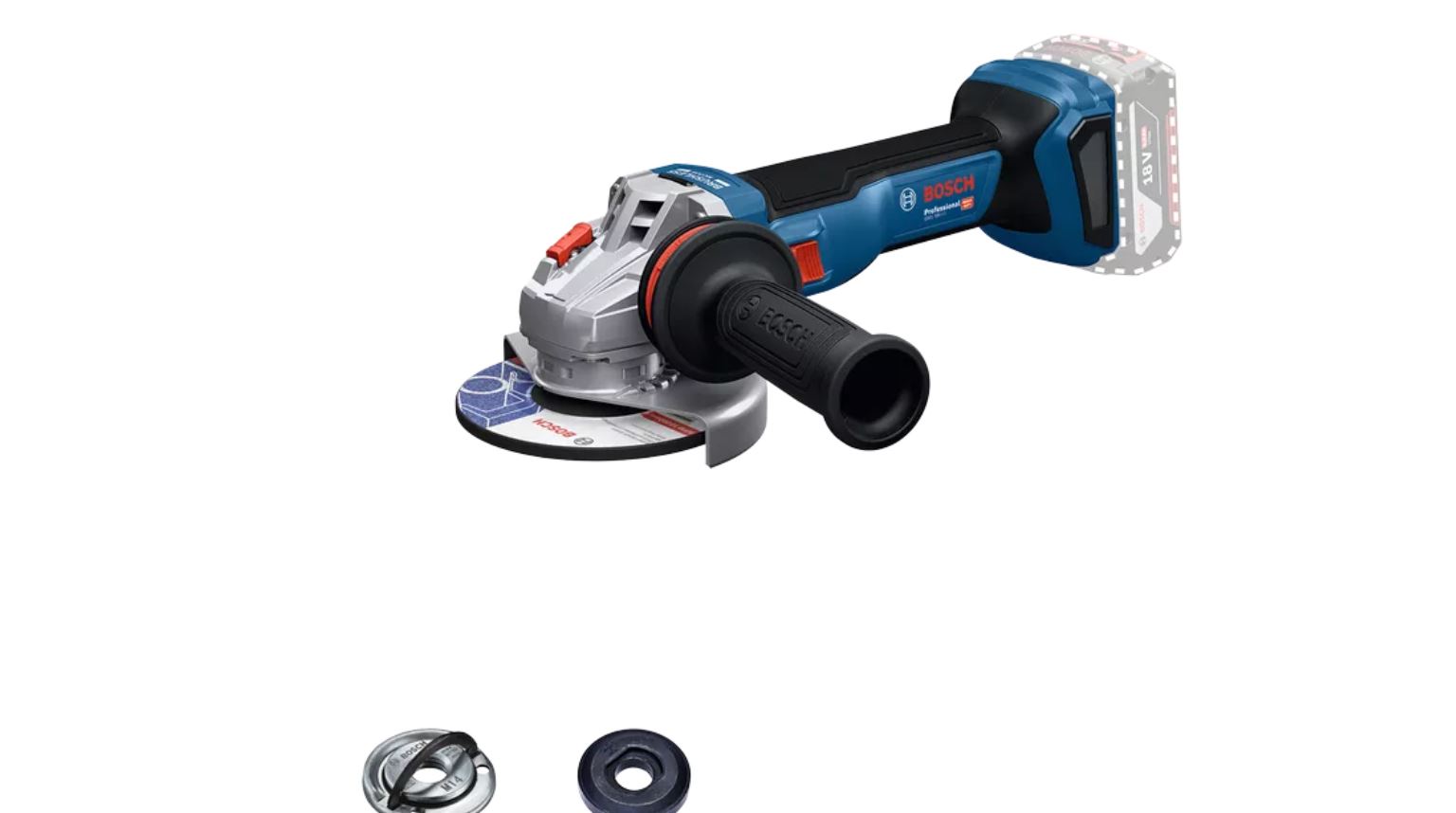 Meuleuse d'angle sans fil Bosch GWS 18V-11 Professional; 115 mm; 18 V (sans batterie et chargeur)