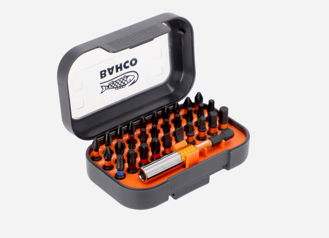 Jeu d'accessoires de tournevis Bahco 66IM/31C-1; 31 unités