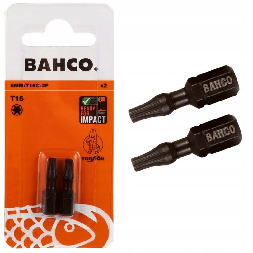 Buse à impact Bahco 66IM/T15C-10P; T15; 10 unités