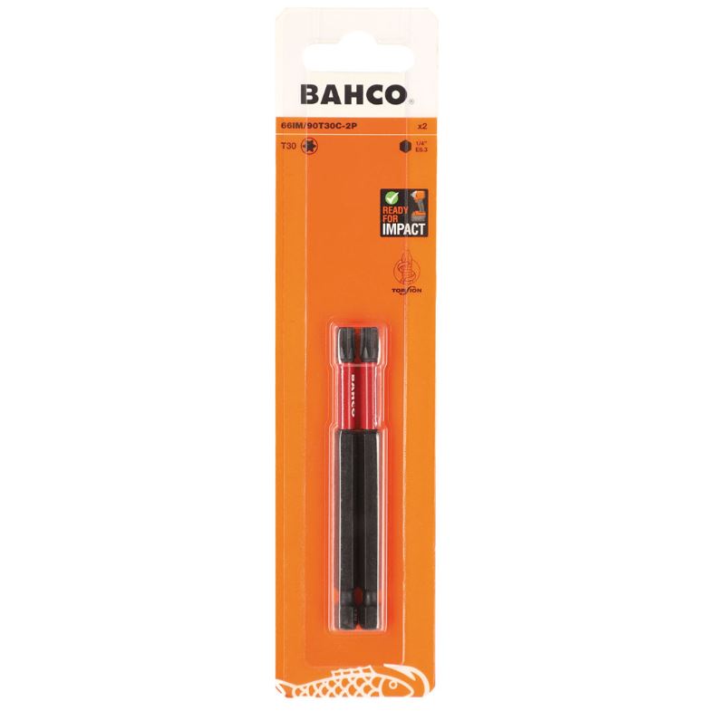 Buse à impact Bahco 66IM/90T30C-2P; T30; 90 mm; 2 unités