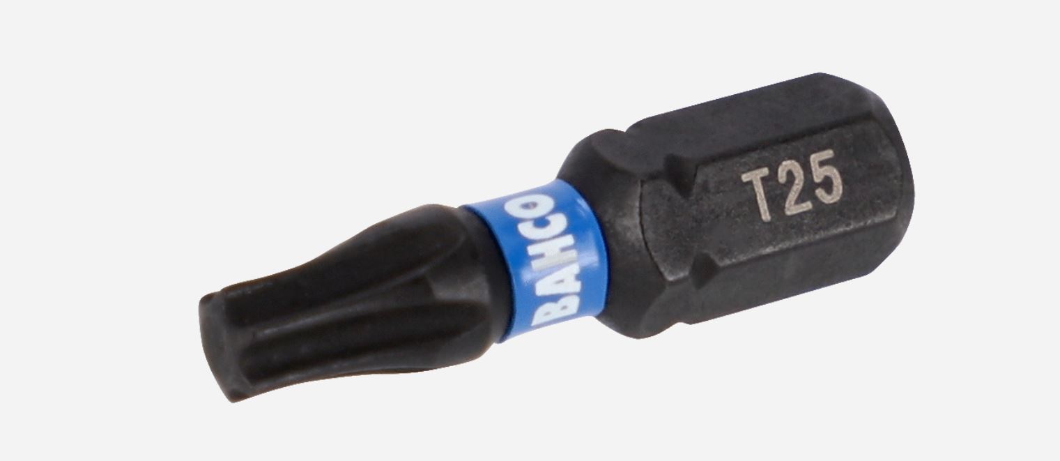 Buse à impact Bahco 66IM/T25C-10P; T25; 25 mm; 10 unités