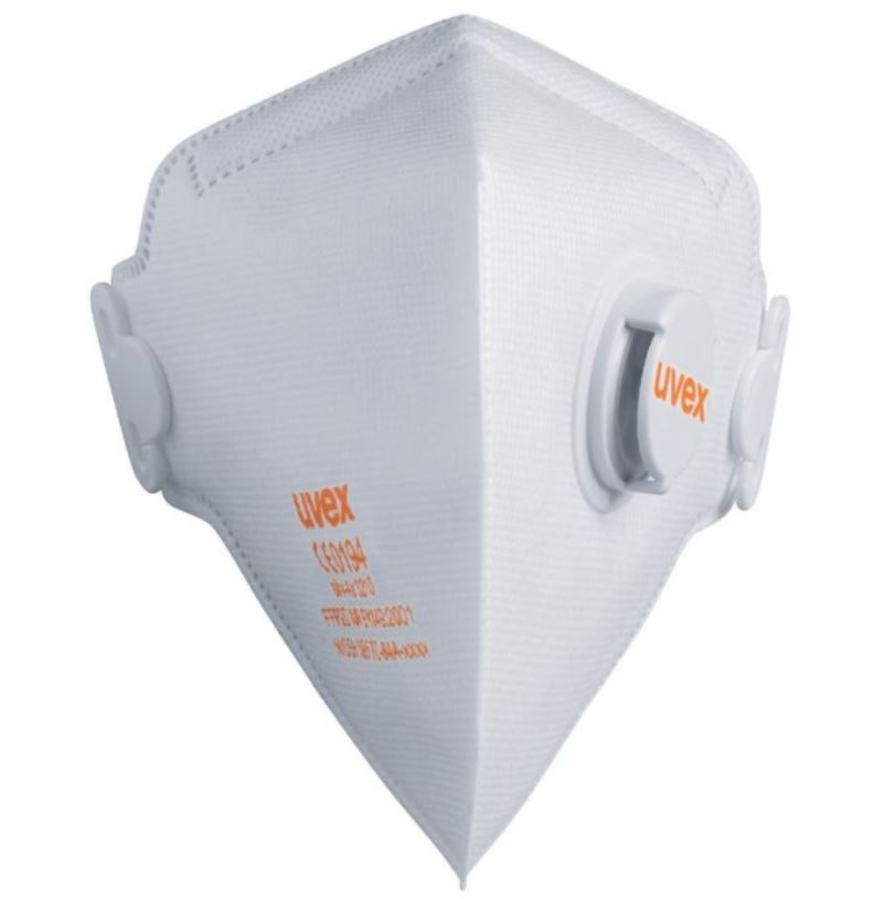 Masque respiratoire avec soupape Uvex UV8743210; FFP2; 3 unités