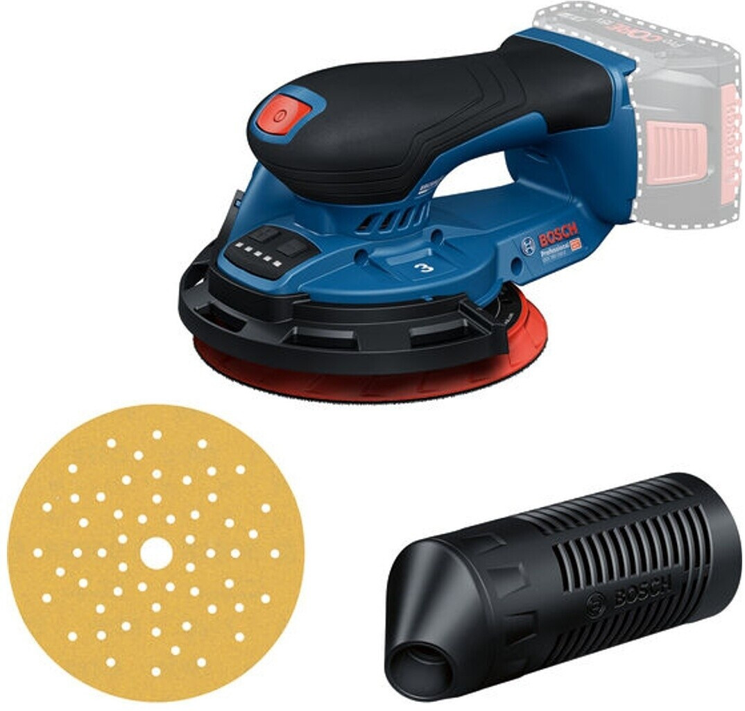 Ponceuse orbitale Bosch GEX 18V-150-3 Professional; 18 V (senza batteria e caricabatterie) + L-BOXX 162