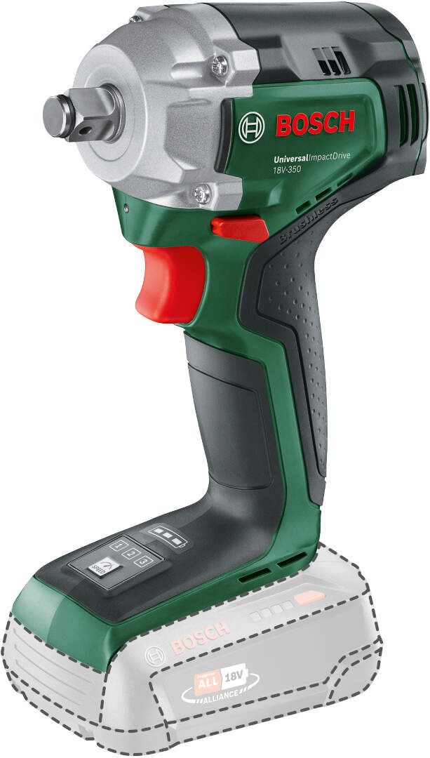 Clé à chocs Bosch Universal ImpactDrive 18V-350; 18 V (sans batterie et chargeur)