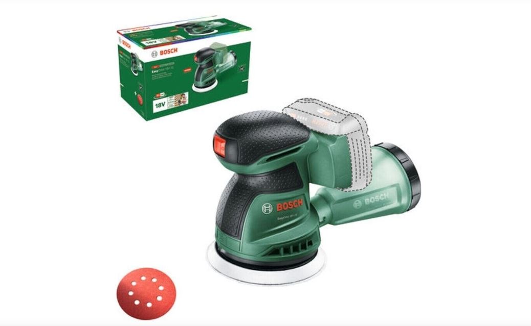 Ponceuse orbitale Bosch EasyOrbit 18V-10; 18 V (sans batterie et chargeur)