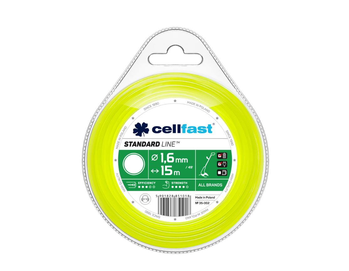 Fil de coupe Cellfast 35-002; 1,6 mm; 15 m