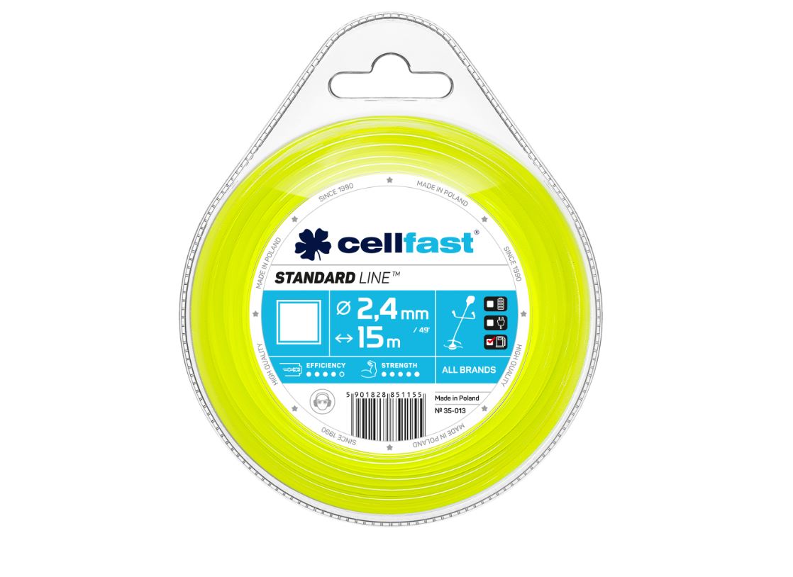 Fil de coupe Cellfast 35-013; 2,4 mm; 15 m