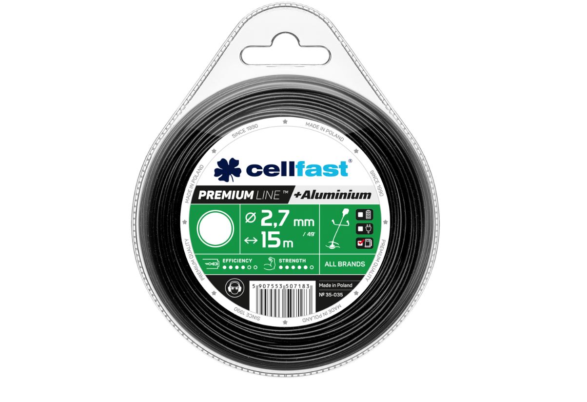 Fil de coupe Cellfast 35-035; 2,7 mm; 15 m