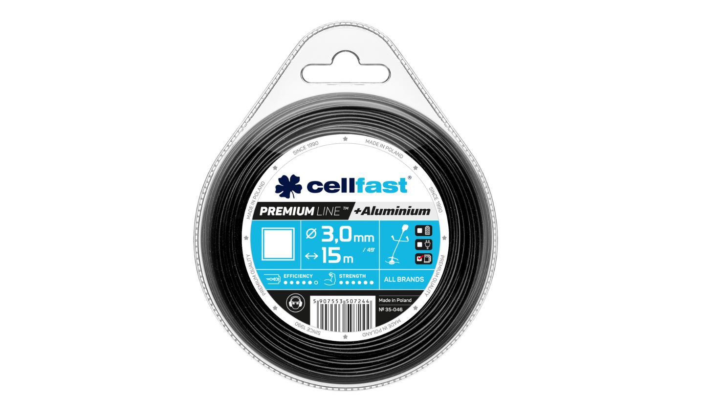 Fil de coupe Cellfast 35-046; 3,0 mm; 15 m