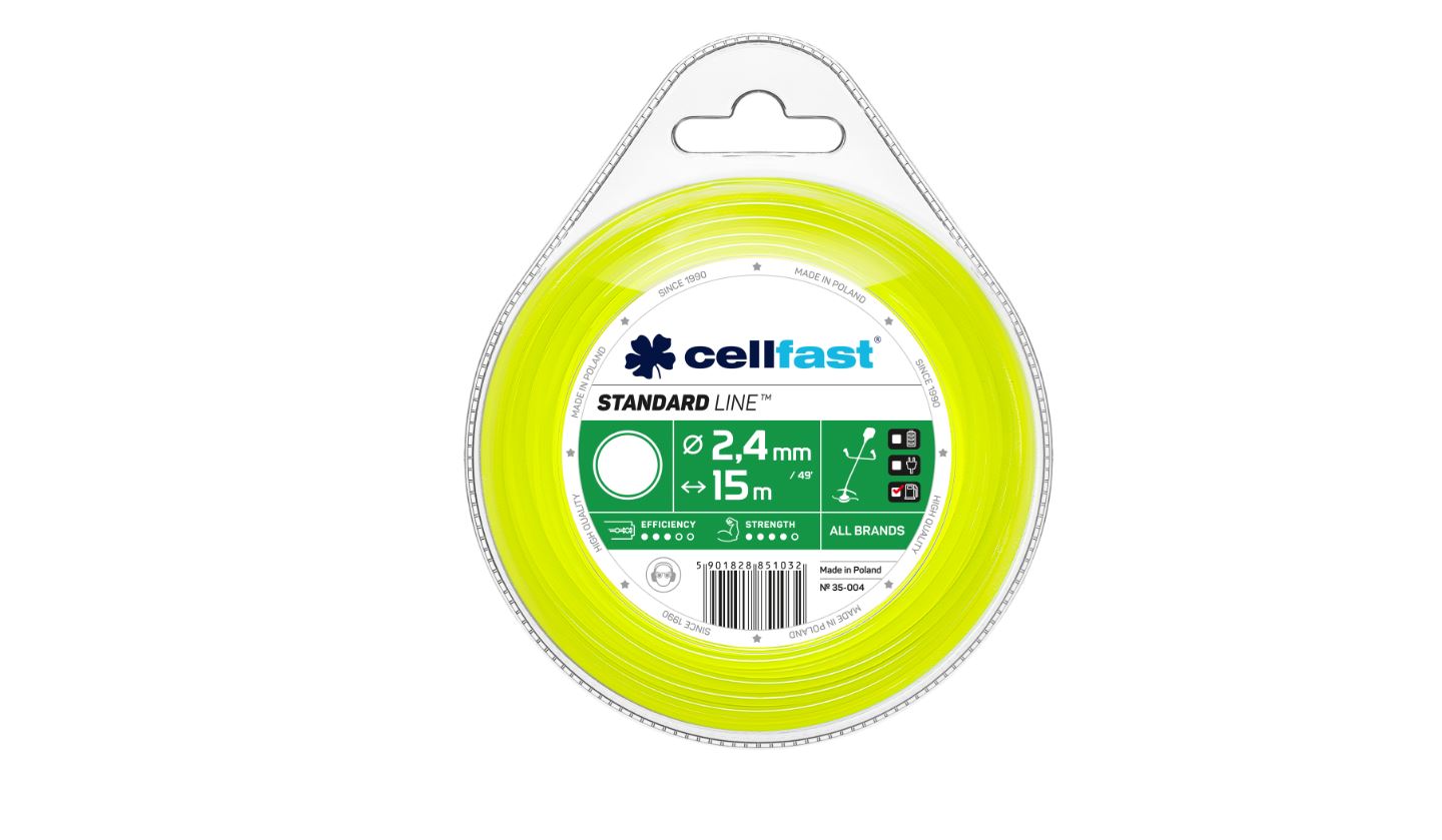 Fil de coupe Cellfast 35-004; 2,4 mm; 15 m