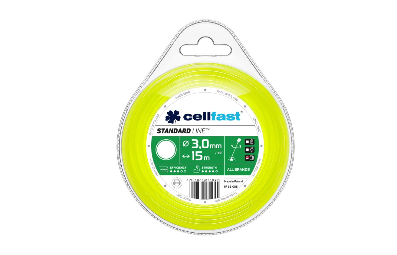 Fil de coupe Cellfast 35-005; 3,0 mm; 15 m