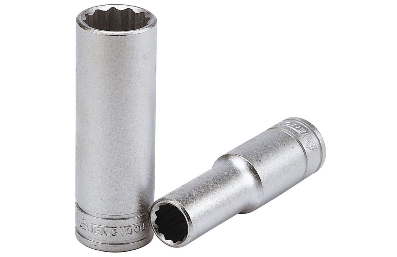 Clé à douille Teng Tools 25731605; 1/2''; 30 mm; élargi