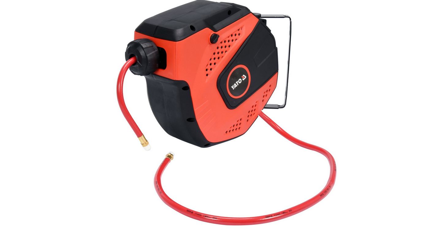 Tuyau d'air de compresseur sur la bobine Yato YT-24242; 10 m
