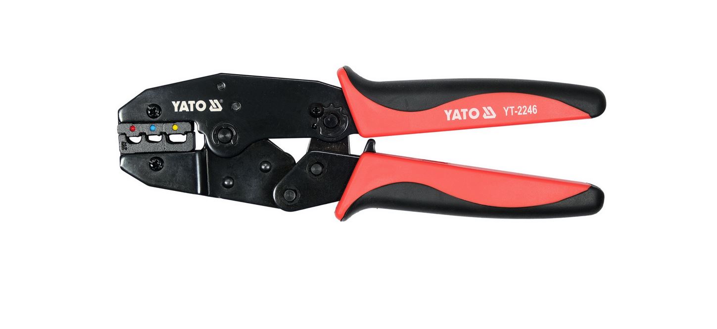 Pince de connecteur Yato YT-2246; 0,5-6,0 mm²; 220 mm