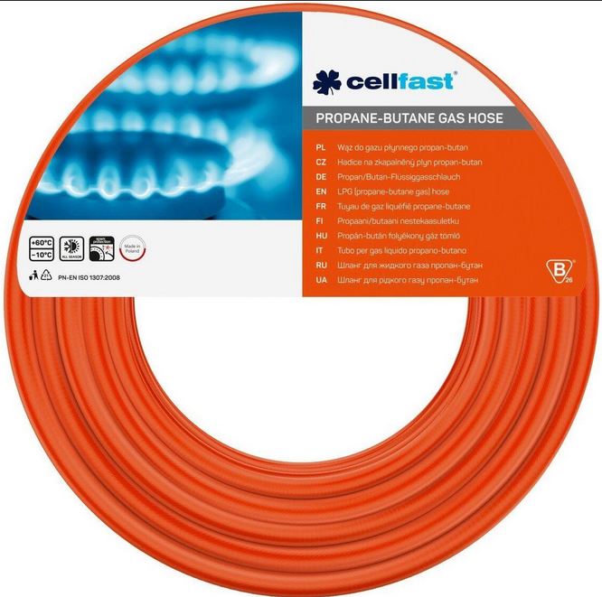 Tuyau de gaz domestique Cellfast 20-680; 9 mm; 60 m