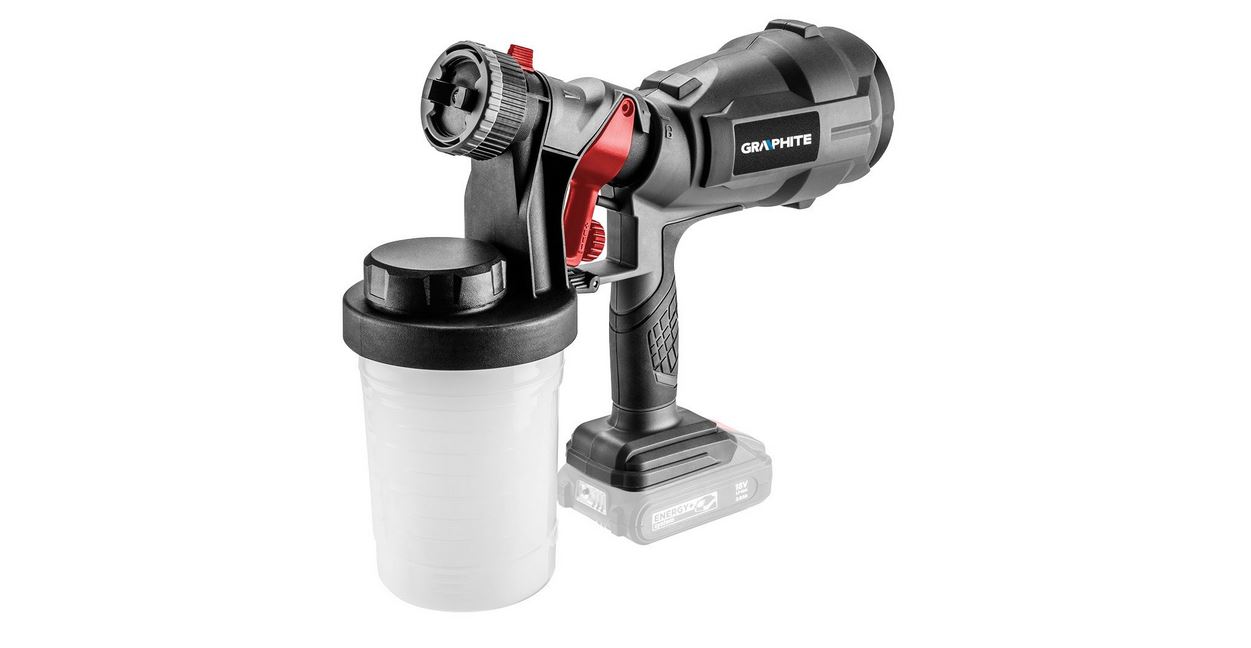 Pistolet à peinture Graphite 58GE103; 18 V (sans batterie et chargeur)
