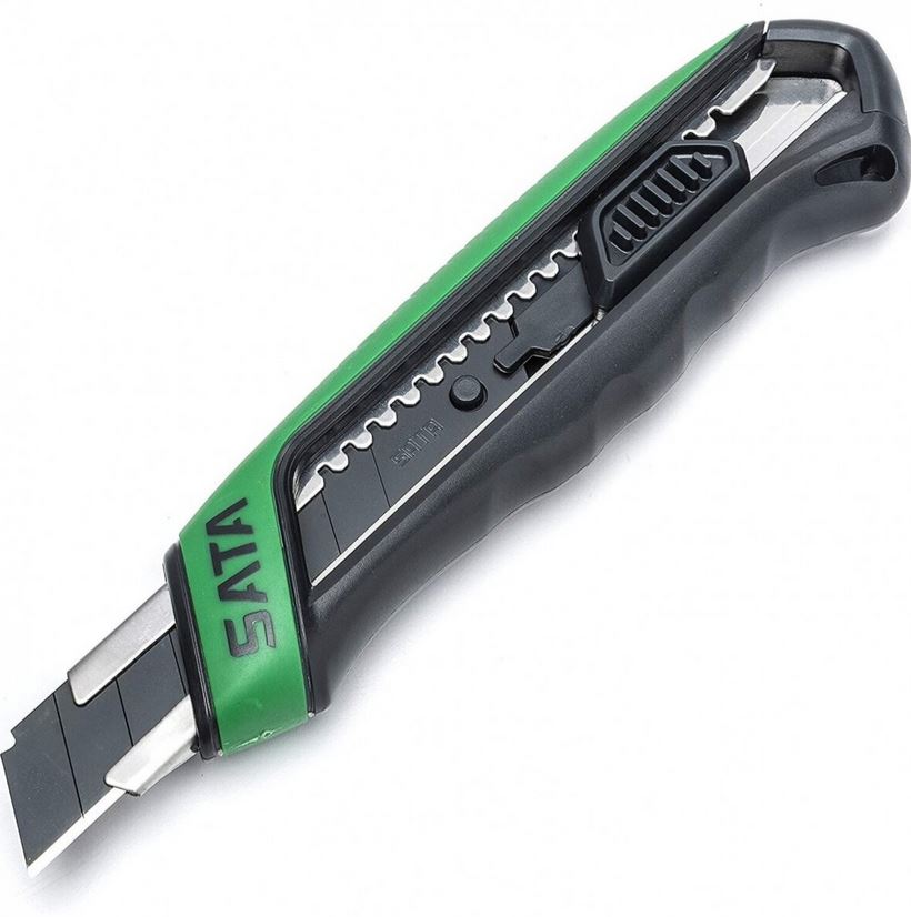 Couteau avec lames remplaçables Sata ST93482; 18 mm
