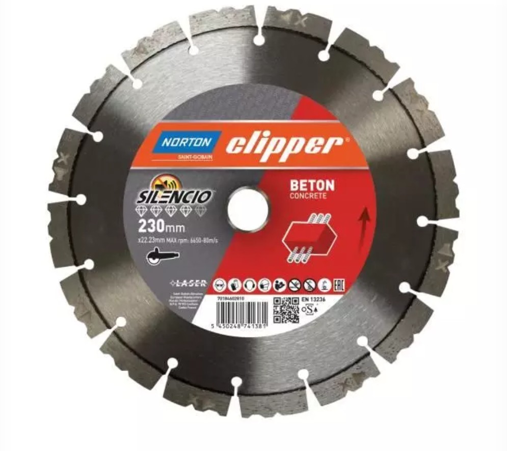 Disque à tronçonner diamanté Norton 70184603274; 350x25,4 mm
